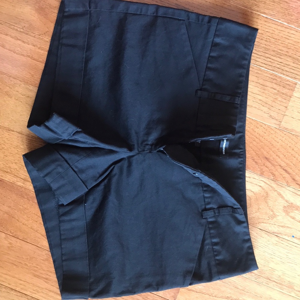 Black shorts